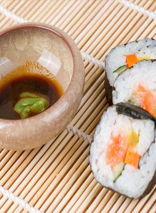 T TOSSOW TOSSOW Sushi Making Kit - Includes 2 Sushi Roller Mats, 1 Rice Paddle,1 Rice Spreader and 5 Pairs Chopsticks Bamboo Sushi Sushi Kit Gift Set for Sushi Fanatics - Image 4